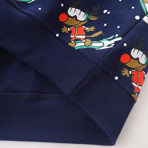 Boys Sweatshirts Long Sleeve Sweatshirts T-shirts Crew Neck Cotton Casual Sweatshirts Cartoon Tops for Boys-1834