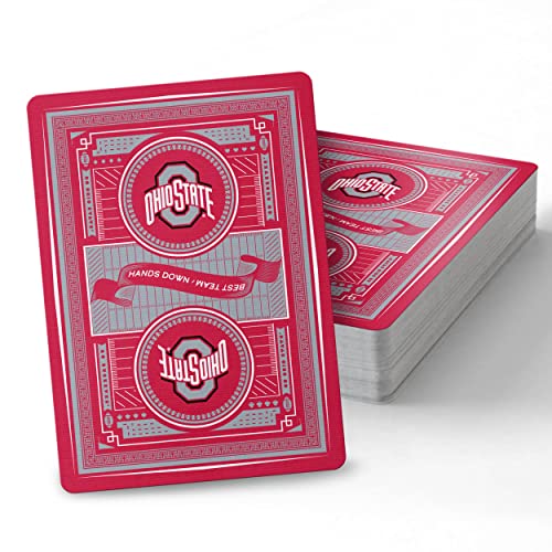 Image of YouTheFan NCAA Officially-Licensed Playing Cards - Original Artwork on All face Cards and Jokers - Team's Official Colors - Quality Linen Texture - Designed in The USA