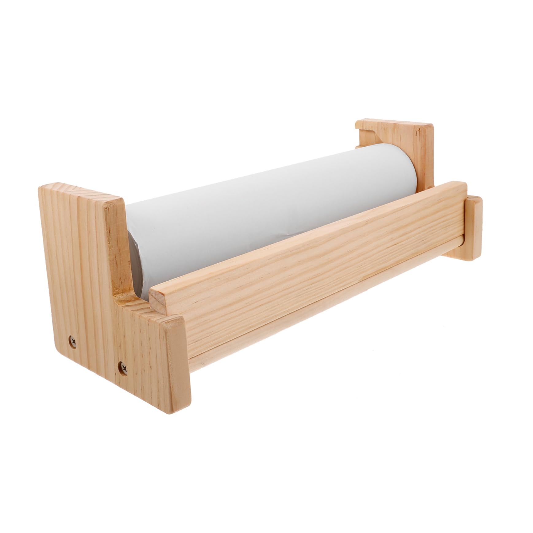 VILLCASE Cavalletto da Tavolo Multifunzionale Salvaspazio in Legno Rotolo di Carta da Disegno per Ragazzo Ragazza per Attività Creative e Scrittura