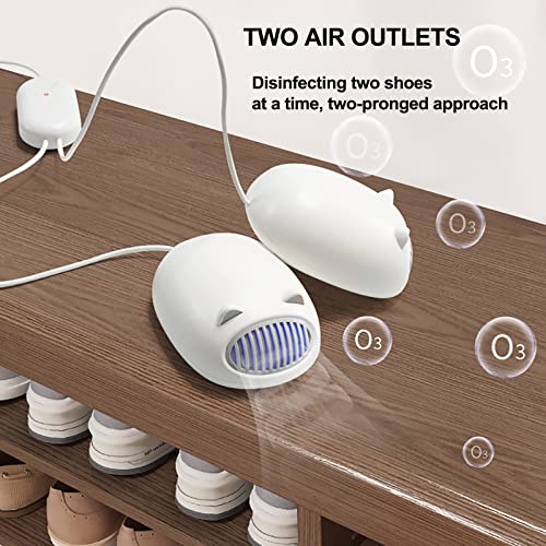 Schoenendroger, elektrische schoenendroger en warmere sokkendroger Elimineer slechte geur, Mini-schoenen ozon-deodorant met 3 timing-modi, 360 graden luchtstroom ontgeurd - Image 5