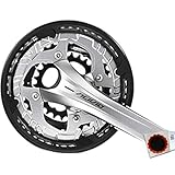 alivio kurbel ausbauen  SHIMANO Kurbelgarnitur ALIVIO FC-T4060 175mm 48-36-26Z. 2pcs. 9f. Silber Fahrrad
