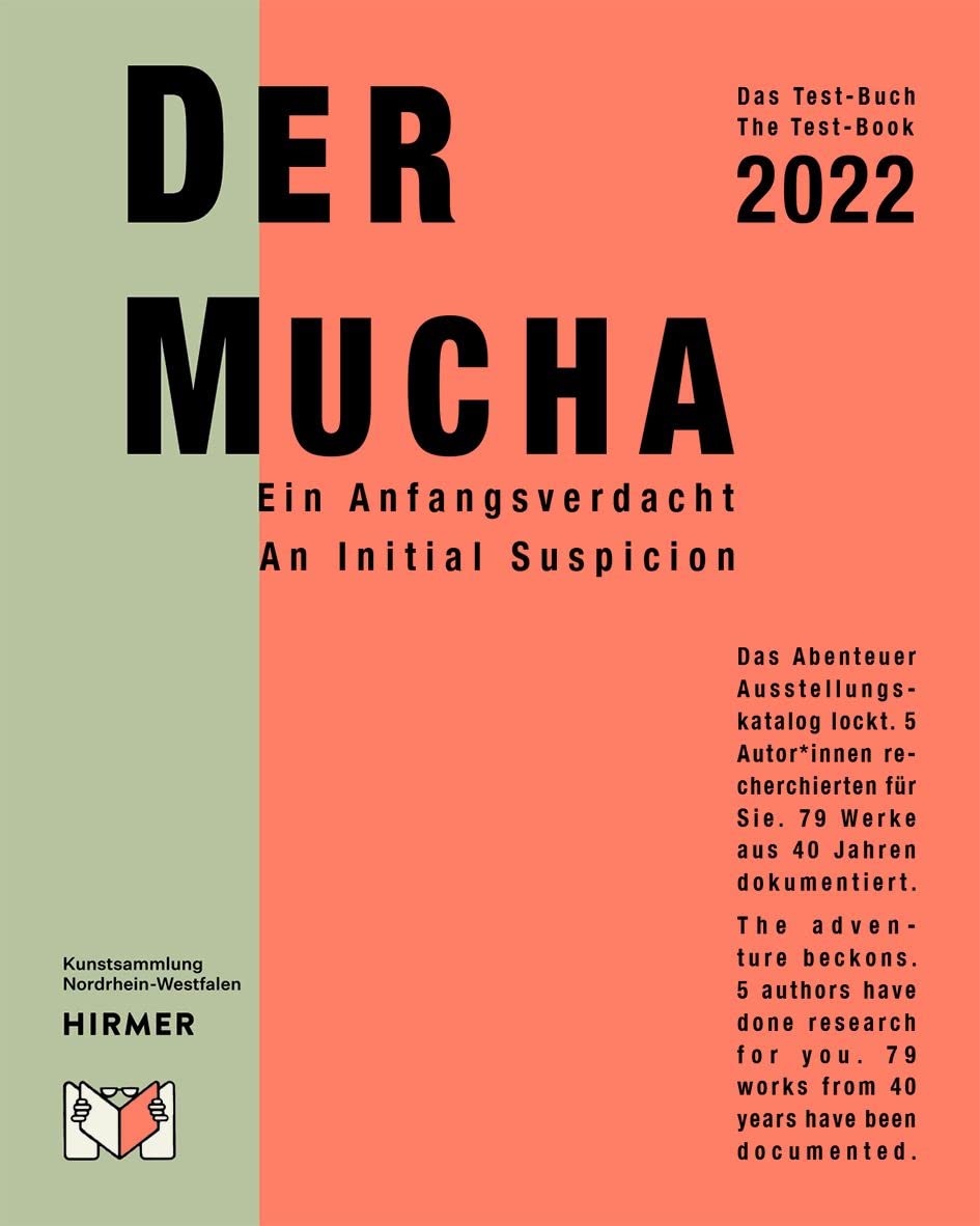 Reinhard Mucha An Initial Suspicion livre anglais art contemporain