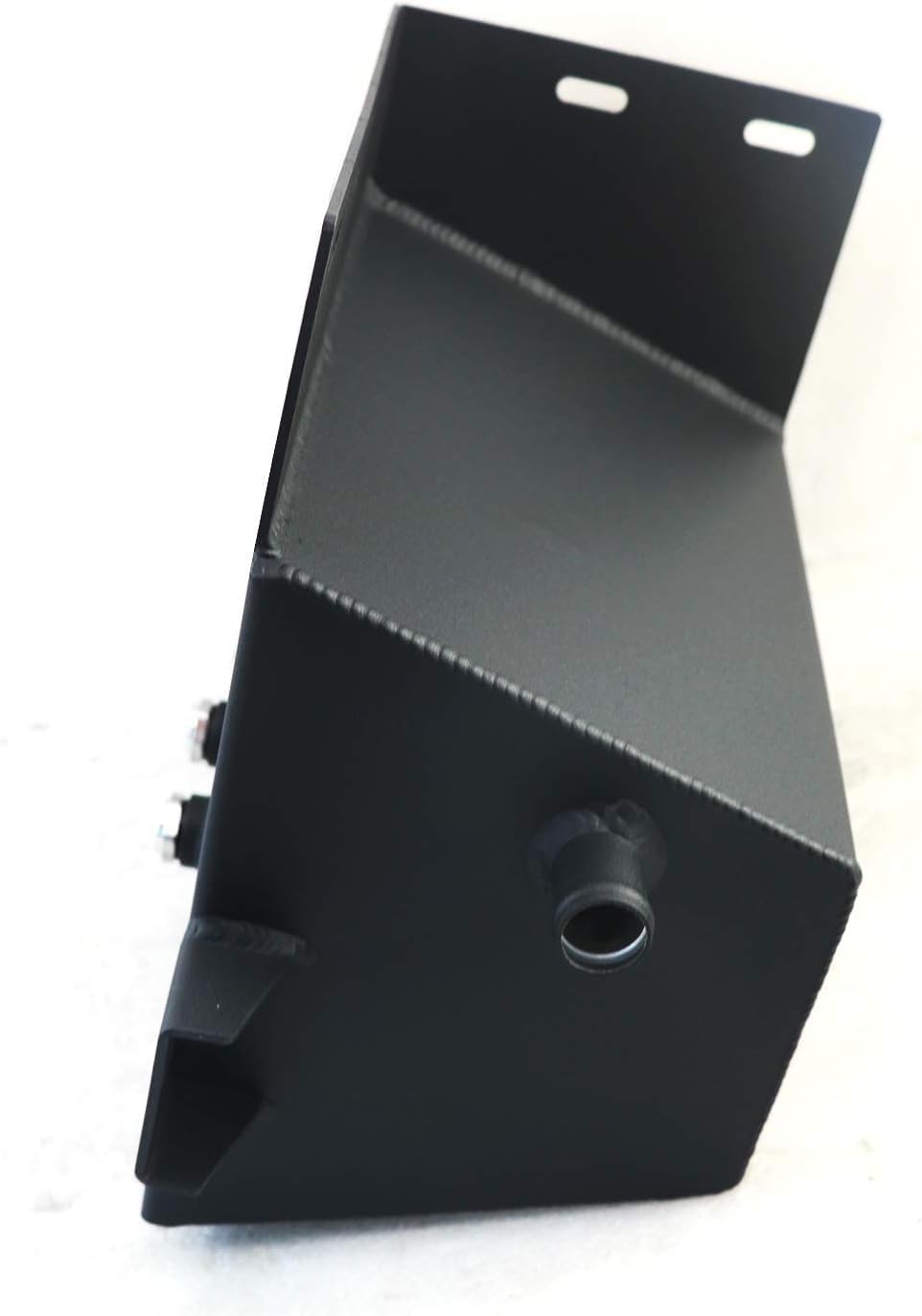 Aluminium Radiator Coolant Overflow Tank Reservoir for International 9200 9400 2508700C92, 2587279C91, 2587279C92, 5A69792, 237037, 2508700C91, 3565217F93(Black)