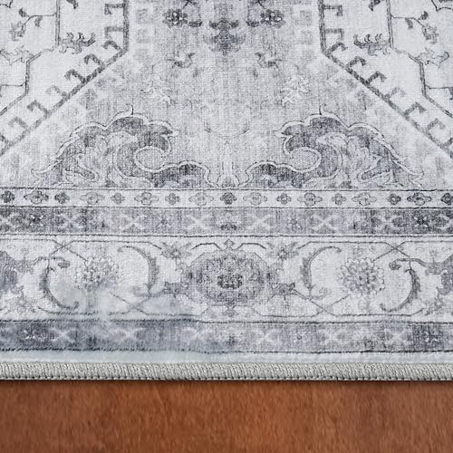 Wyatt & Ash Dream Mink Tapete Gris Geométrico 3'x5' miniatura 6