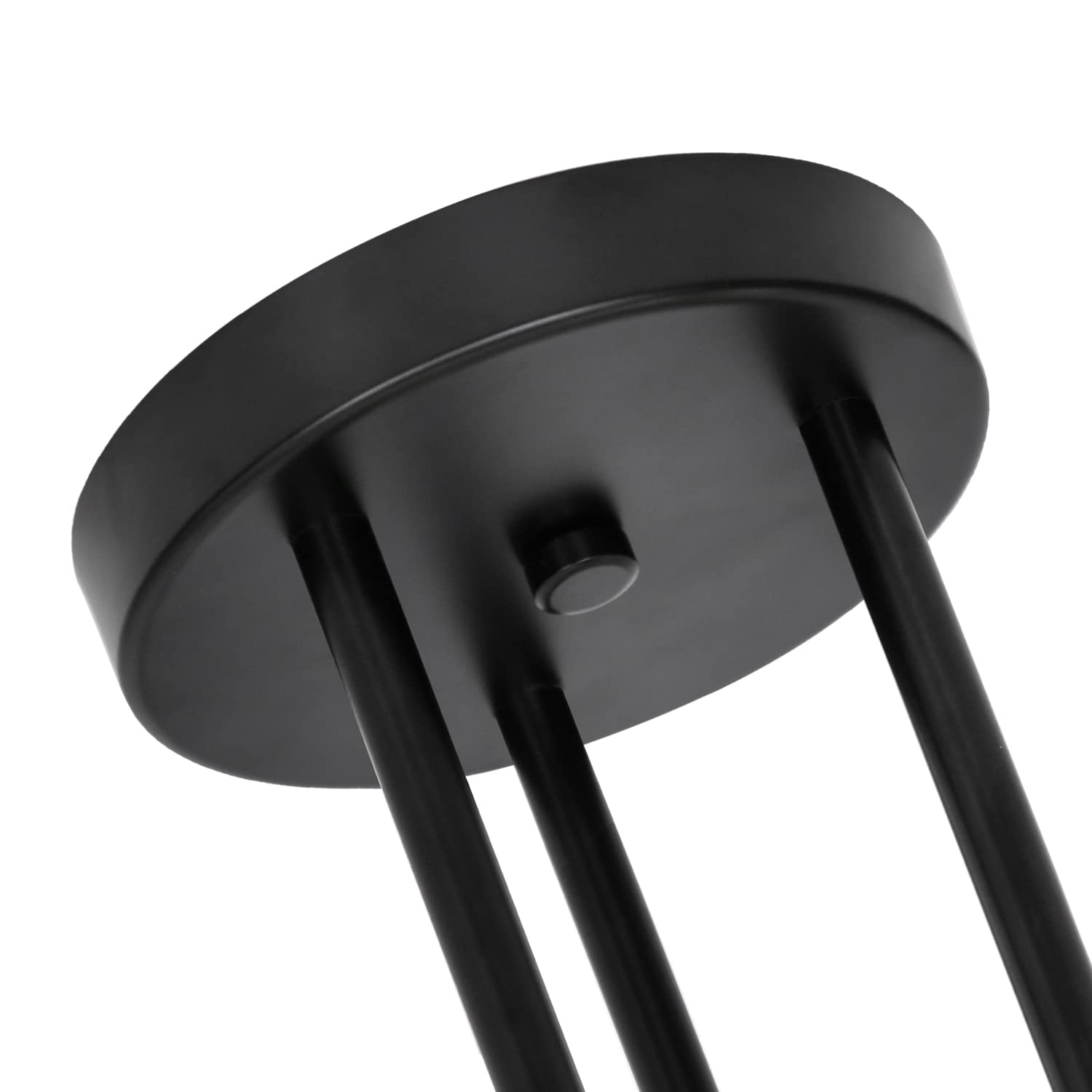 Plafondlamp, led, modern, retro hanglamp, vintage, 6 lampen, E27, metalen lamp voor woonkamer, slaapkamer, keuken, hal, loft, eetkamer, goud (zonder lampen