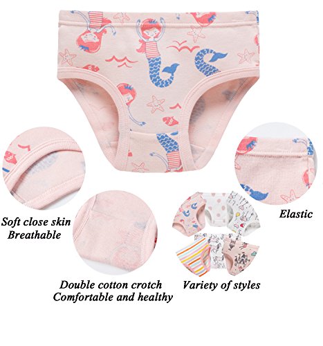 Image of Boboking Girls Soft Panties Toddler Underwear Kids Cotton Briefs