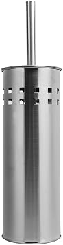 Toilet Brush Set, Space Saving Toilet Cleaner Scrubber, Toilet Brush Holder Set for Home Bathroom