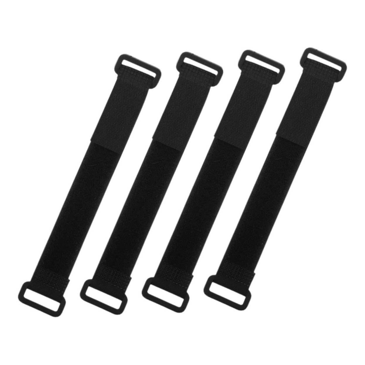 INOOMP 4pcs Adjustable Dash Camera Mounting Strap for Rear View Mirror Holder for Dash Cam Installation Easy Tool Setup Reliable Vehicle Compatibility