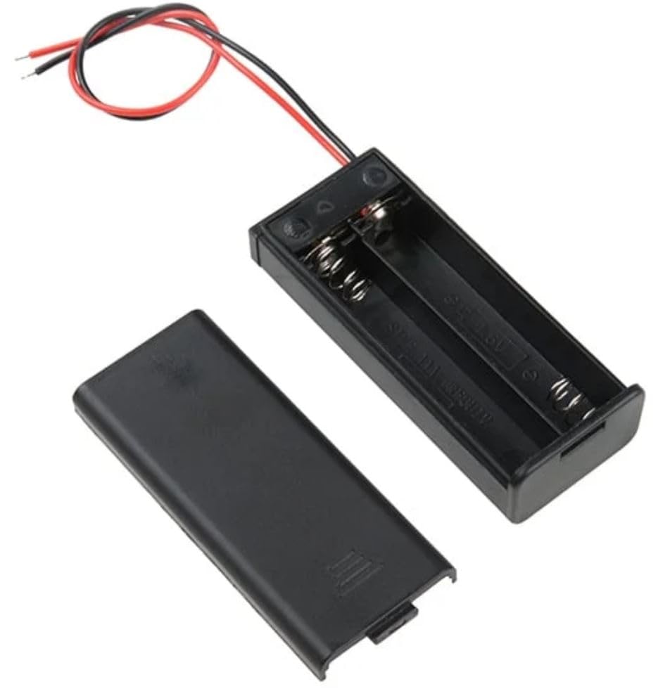 SHOKITECH 2 x 1.5V AAA battery holder with cover and On/Off Switch-image-36