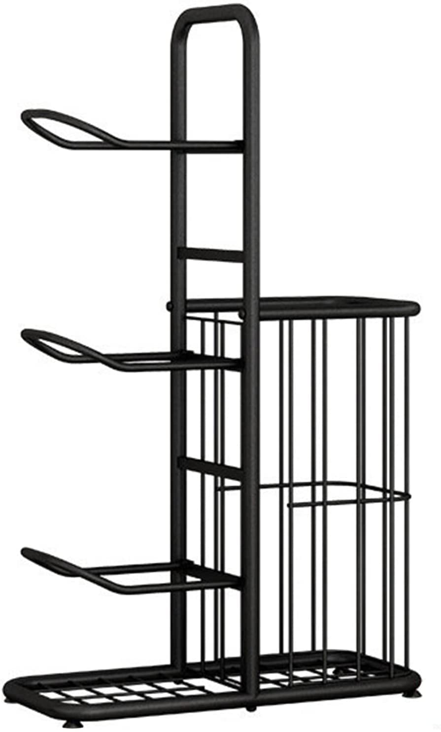 Support de stockage de volley-ball et basket pour un jardin et garage bien rangés