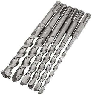 6pcs SDS-Plus Rotary Hammer Drill Bit Set Rou...,