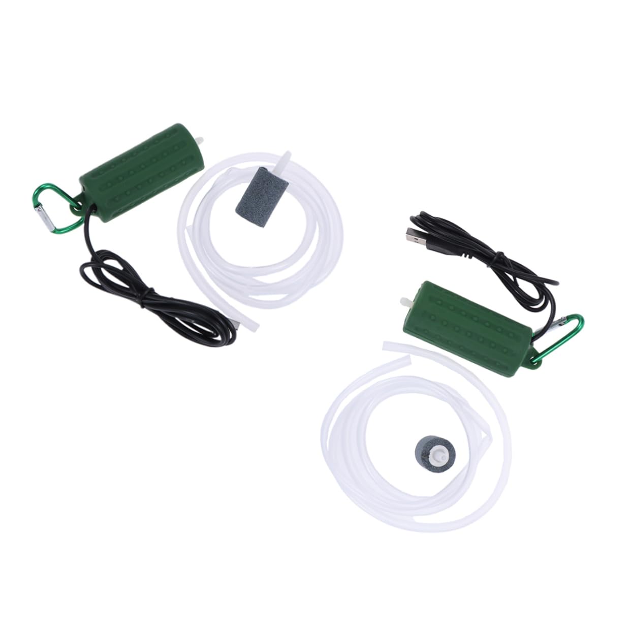 Tanque De Peces Acuario De Oxígeno USB De Tanque De Peces Batería Portátil De Oxígeno USB Portátil Acuario De Piedra Batería del Tanque De