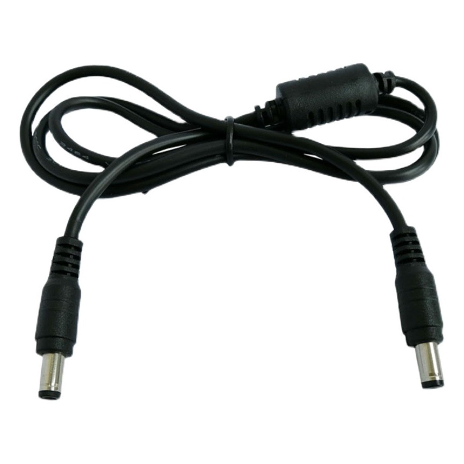 Maxtonser Male to Male Power Extension Cable For CCTV Cord Adapter Security Camera Extend Connector 5.5x2.5mm / 5.5x2.1mm