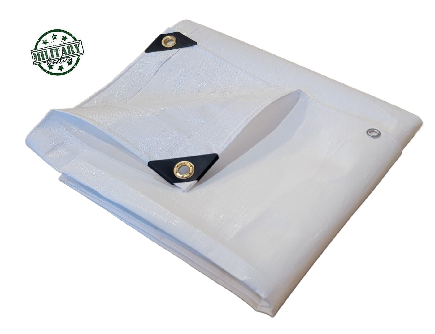 H.D. White Tarp Ultra Thick 16 Mil (Exact Sizes) (20' X 22')