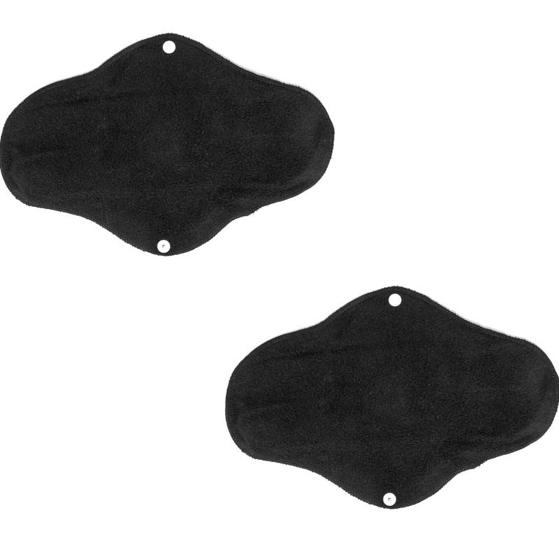 Reusable, Washable, Cloth Sanitary Menstrual Pad Panty Liners (PACK OF 2), Menstrual Panties, Absorbent Period Underwear for Women, Leak Proof for Sanitary Protection, Black (B0C3MHYSZY) Amazon Price History, Amazon Price Tracker