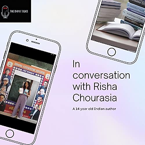 A Coffee With Risha Chaurasia|14 Year Old Author Podcast Por  arte de portada