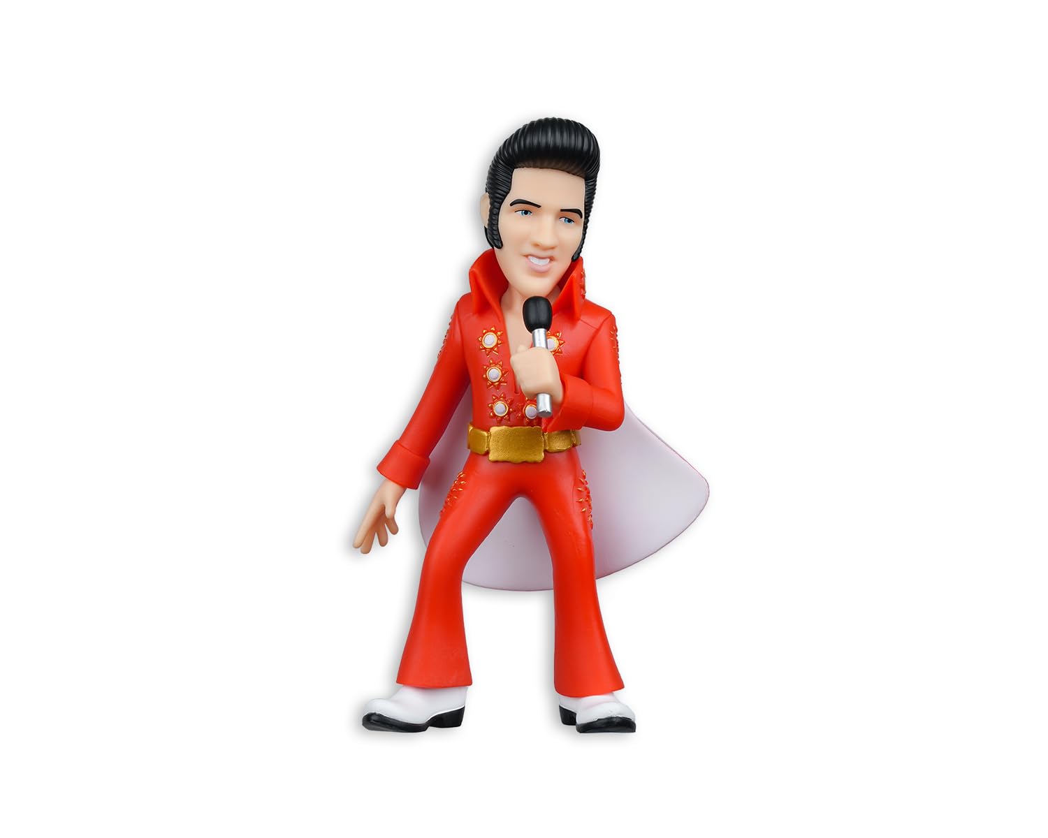Amazon.com: Minix 12cm Elvis Red Suit Collectible Figure