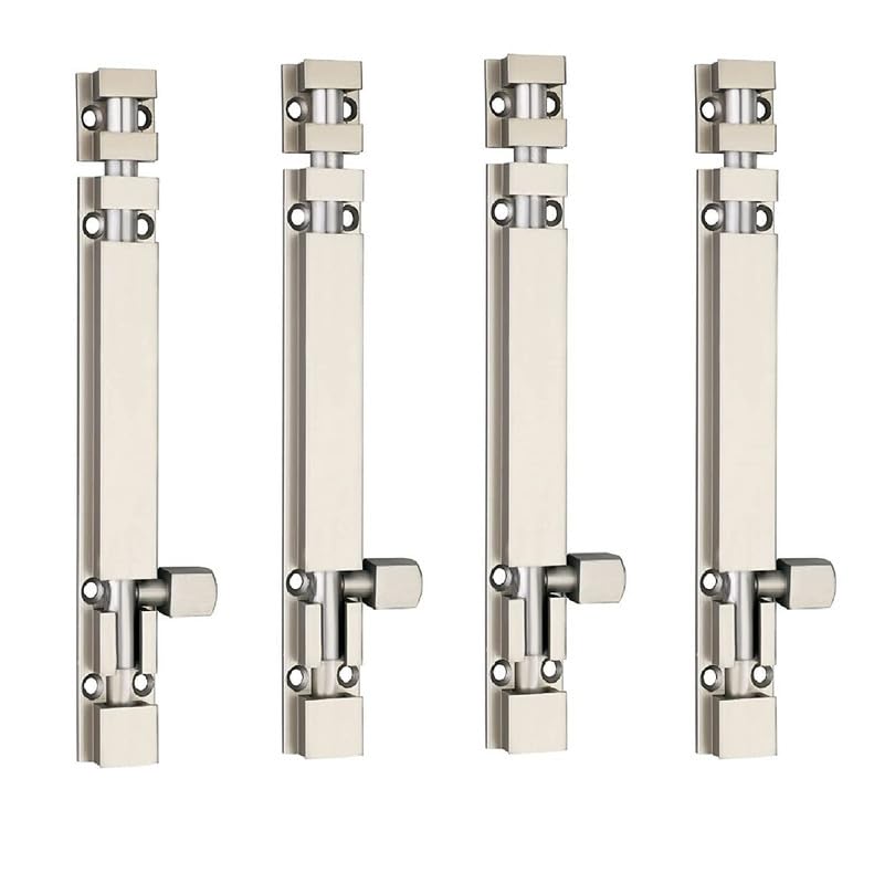 Unix Pack of 4 |12 inch Aluminium Tower Bolt | 01 | Silver Finish | Home and Offices Doors and Windows Tower Bolt | 01 (B0CVQVH1FT) Amazon Price History, Amazon Price Tracker