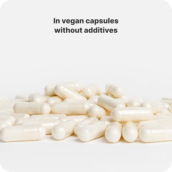 Vilgain Vitamin C, 500 mg Antioxidant, Strengthen Immune System, Collagen Formation, Reduce Fatigue, Health Supplement, Daily Support, Natural, 90 Vegan Capsules