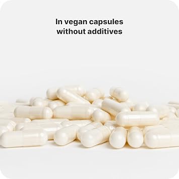 Vilgain Vitamin C, 500 mg Antioxidant, Strengthen Immune System, Collagen Formation, Reduce Fatigue, Health Supplement, Daily Support, Natural, 90 Vegan Capsules