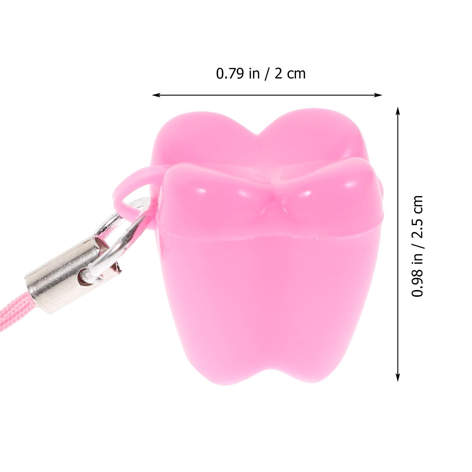 Contenitore per Denti da Latte - 50 pezzi Organizzatore di collane per riporre i denti - Scatola per Conservare Denti Decidua per Ricordo e Regalo per Neonati, Bambini