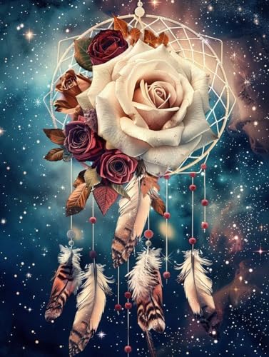 Pintar por números adultos rosa dile adiós al estrés pintando este lienzo de 90x120cm