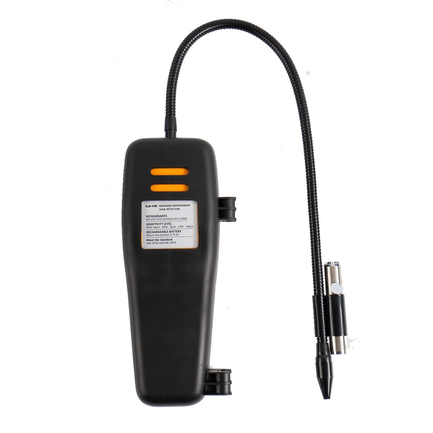 Elitech ILD-100 Détecteur de fuites de gaz réfrigérant Détecteur de fuites halogène HVAC Détecteur de fuites Infrarouge Haute précision