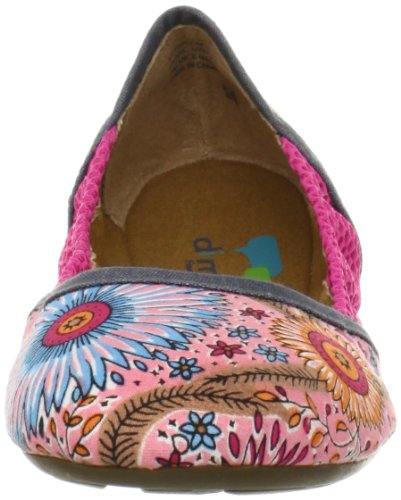 dimmi Women's Hari Om, Pink Floral, 6.5 M US2