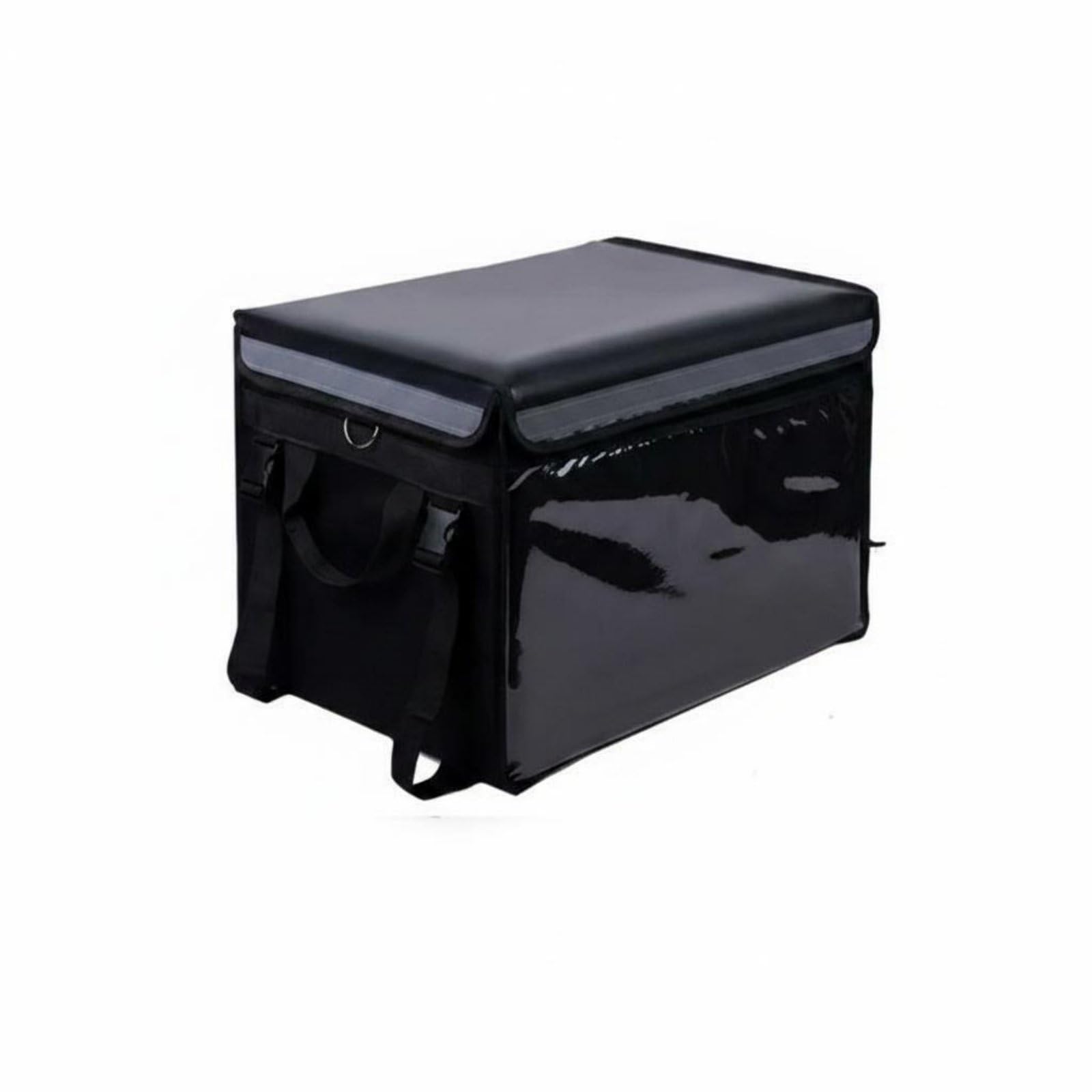 Caja de Transporte de Alimentos Insulada con Lining Térmico Impermeable de PVC Estabilidad Refuerzo Ideal para Reparto de Restaurantes Catering Entregas Profesionales, 62L, Set Básico