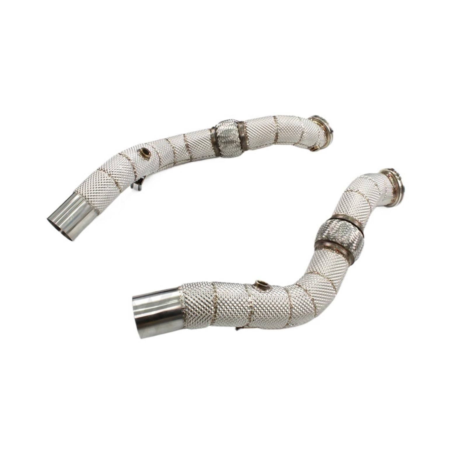 Xuanqingyi Store Kompatybilny z Ghibli 3.0 rurą spustową SS304 bez kotła/kartalizowaną rurą spustową z osłoną termiczną(Catless Downpipe)