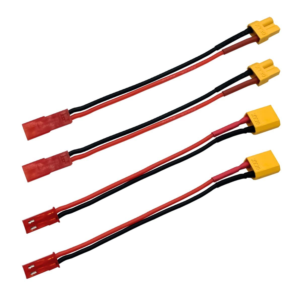 Amazon | 2 ペア JST から Deans T /XT60/XT30/EC3 オス メス リポ