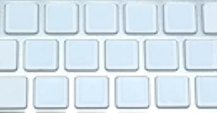Online-Welcome Blank Keyboard Stickers Non Transparent White Background