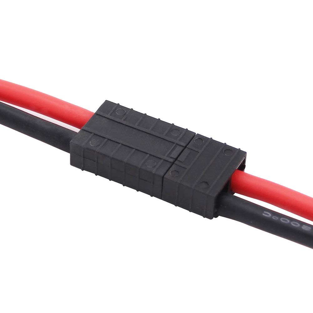 TRX Connector Cables 3 Pairs TRX/Traxxas Connector Cables - 12AWG Silicone  Wire 10cm For RC Cars & Drones Traxxas Boat
