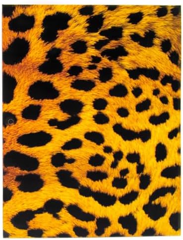 Portfolio Folder - 2 Pocket / 9 x 12 Inch (Leopard Print) image 4