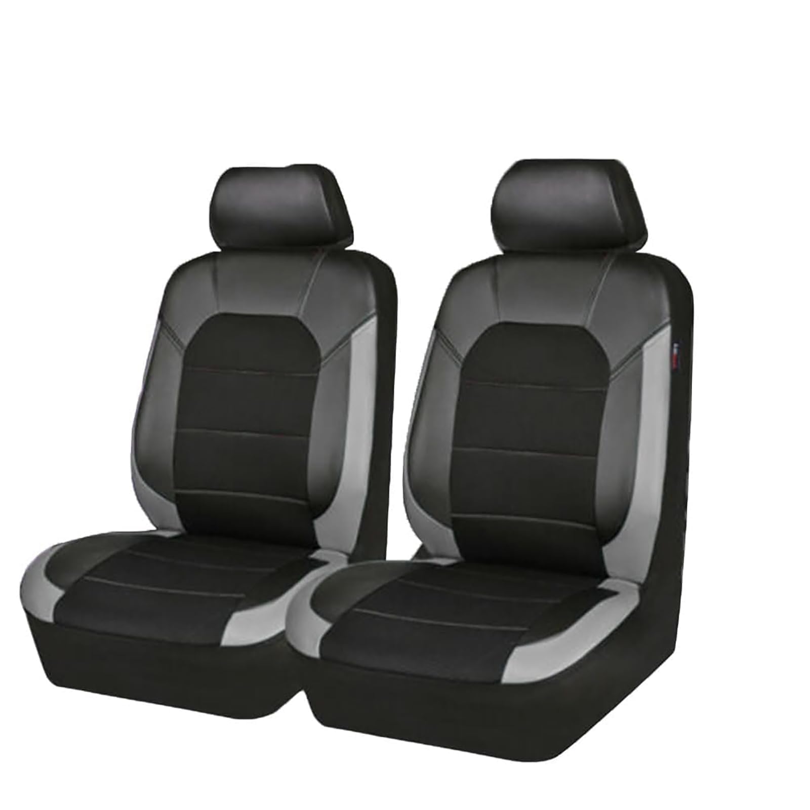RPGPRLGYO Car Seat Covers, for Mitsubishi Colt Z30 Colt ClearTec 2004-2012 Front Pair Car Seat Protectors,Anti-Slip All Seasons Faux Leather Interior Accessories