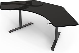 Arena Angelo Curved Corner Gaming Desk