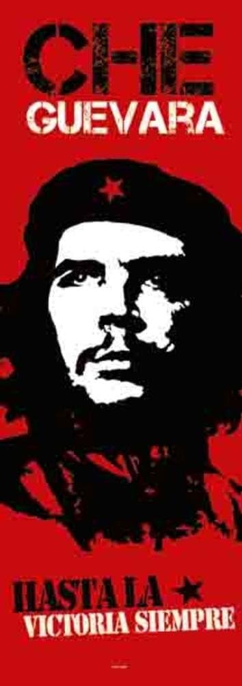 LPGI Che Guevara Fabric Door Poster, 20.5 58-Inch, Che Guevara