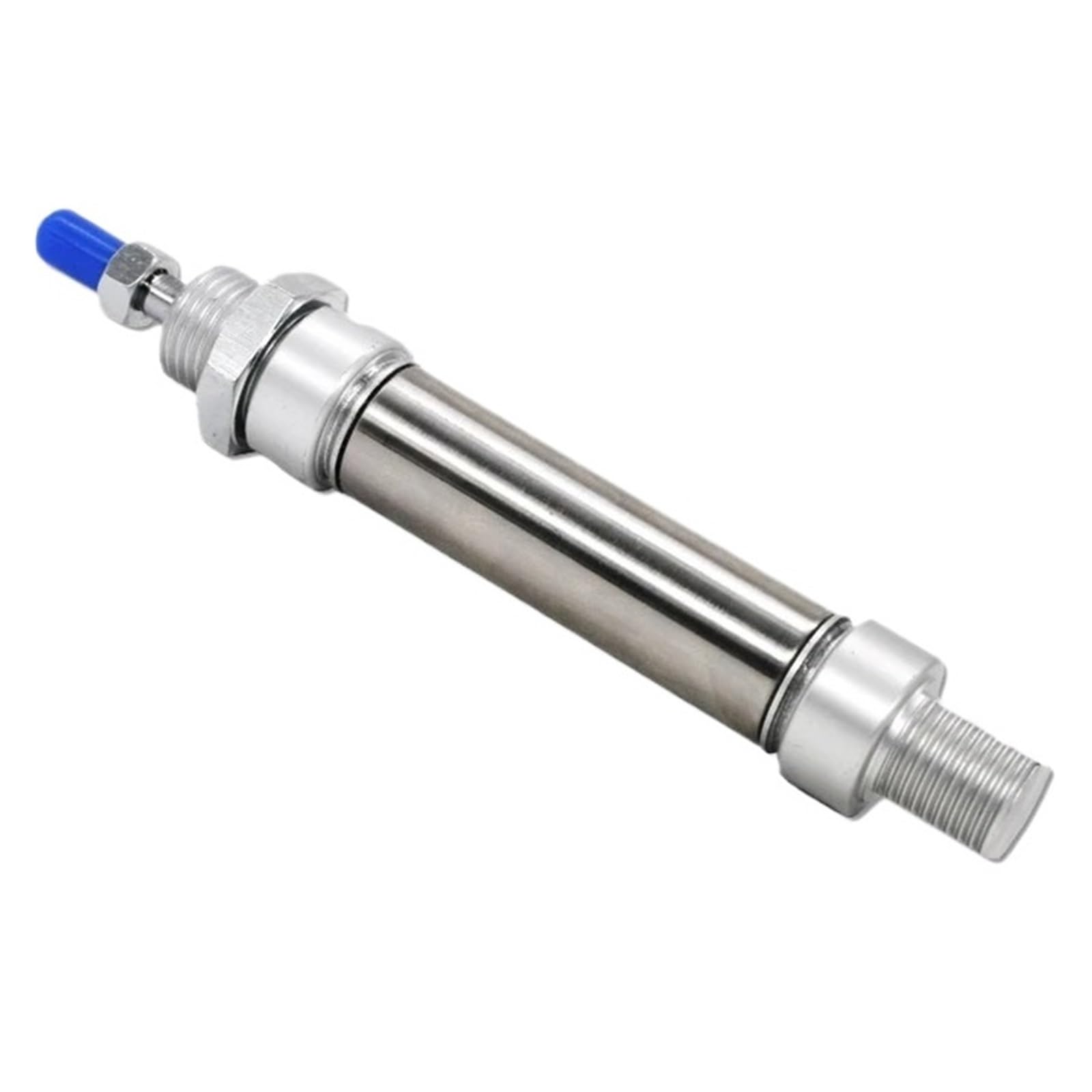 Pneumatic Stainless Air Cylinder 20MM Bore Double Action Round Cylinders MA20x100-CA-S MA20x50-CA-S(MA20x50-CA-S,Cylinder and U)