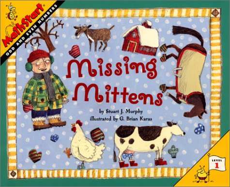 Missing Mittens (Mathstart: Level 1 (HarperCollins Hardcover))