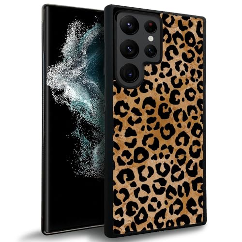 Coque rigide Samsung S24 Ultra léopard pour résoudre les risques de chutes et rayures