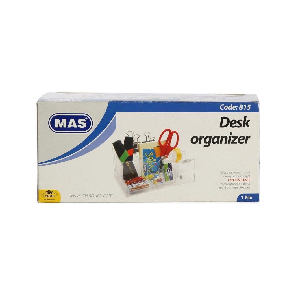 Organizer na biurko, system półek, przezroczysty