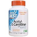 Doctor's Best Best Acetyl L-carnitine featuring Sigma Tau Carnitine, 588 mg Capsules
