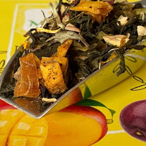 Mrs. Tea Mango Mania 70g | Weißer Tee Mango Maracuja | Loser Tee | Eistee geeignet