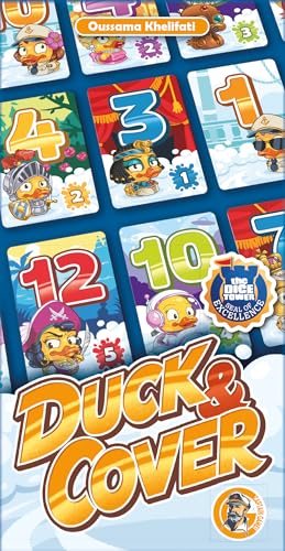 Asmodee Captain Games Duck & Cover - Juego de mesa - Juego de cartas rápido y táctico a partir de 8 años - 2 a 7 jugadores - 20 minutos - Versión francesa