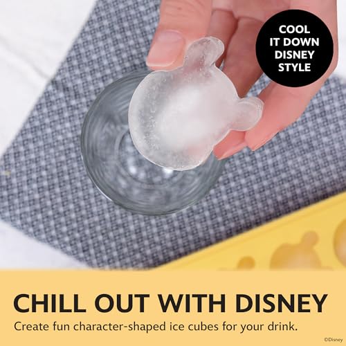 Image of Disney Winnie the Pooh Silicone Ice Cube Tray, 2-Pack 5 inchx12.5 inch, BPA-Free