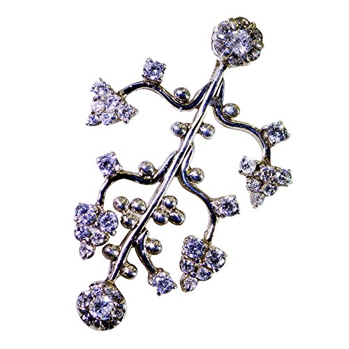 Collier en argent 925 et CZ blanc, le cadeau de guérison idéal