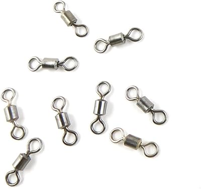 630 Pcs Fishing Swivel Sea Terminal Tackle Clip Connector Solid Coastlock Bulk Lots 03895 Rolling Test 43kg