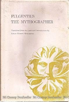 Hardcover Fulgentius the Mythographer Book