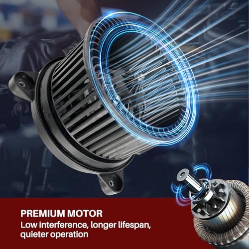 Image of 700167 AC Heater Blower Motor Fan Assembly Fit for Chrysler Aspen 2007 2008 2009 ,for Dodge Durango 2004 2005 2006 2007 2008 2009 5061381AA