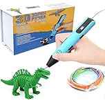 Perfetonair Ultimate 3D Printing Pen Set for Kids & Beginners Kit, includes 3D pen, pla filament, USB data cable and cableuser manual. Experience endless creative fun and unleash your imagination!